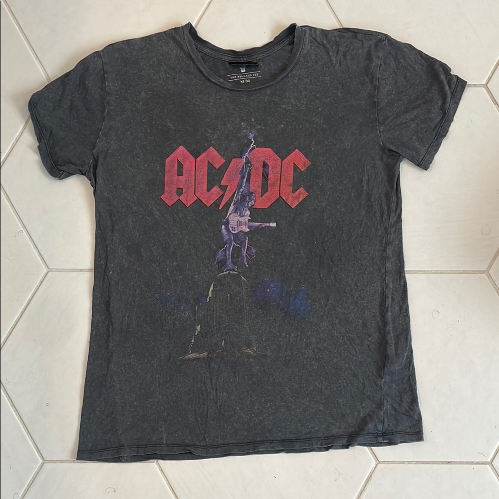 AC/DC band Concert Shirt Wm M